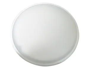 22 Watt 1,700lm LED Round Luminaire, White Trim with Opal Diffuser