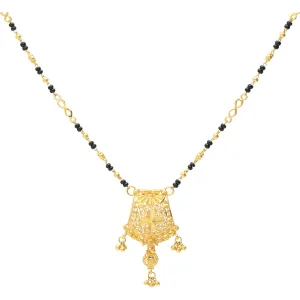 22K Gold Eternity Mangalsutra Chain Necklace