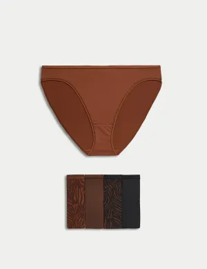 5 pcs. High-cut microfiber briefs No VPL Marks & Spencer