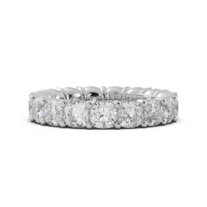 5.40tw Cushion Cut Diamond Eternity Band