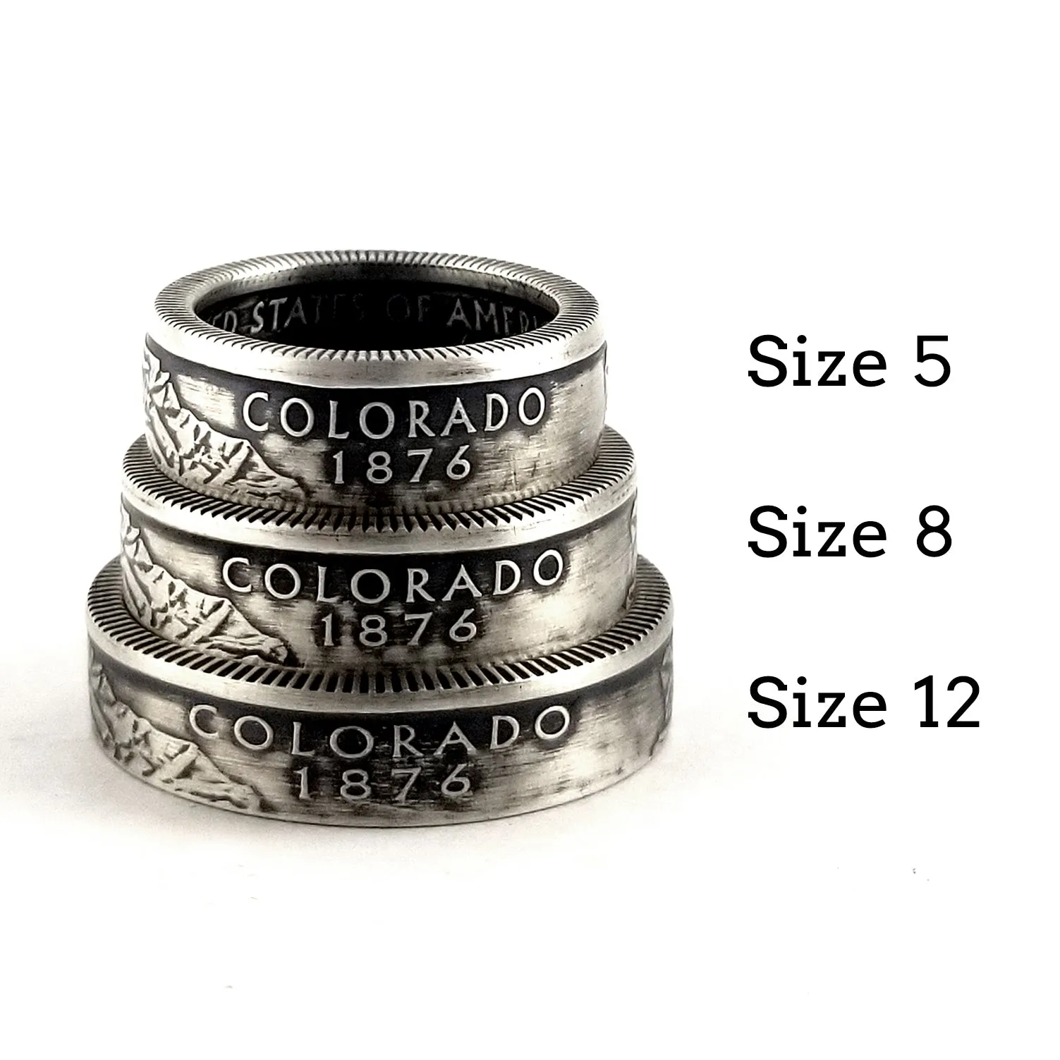 90% Silver Pennsylvania Quarter Ring