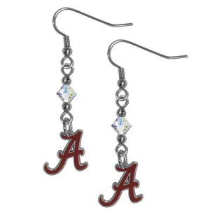 Alabama Crimson Tide Crystal Dangle Earrings