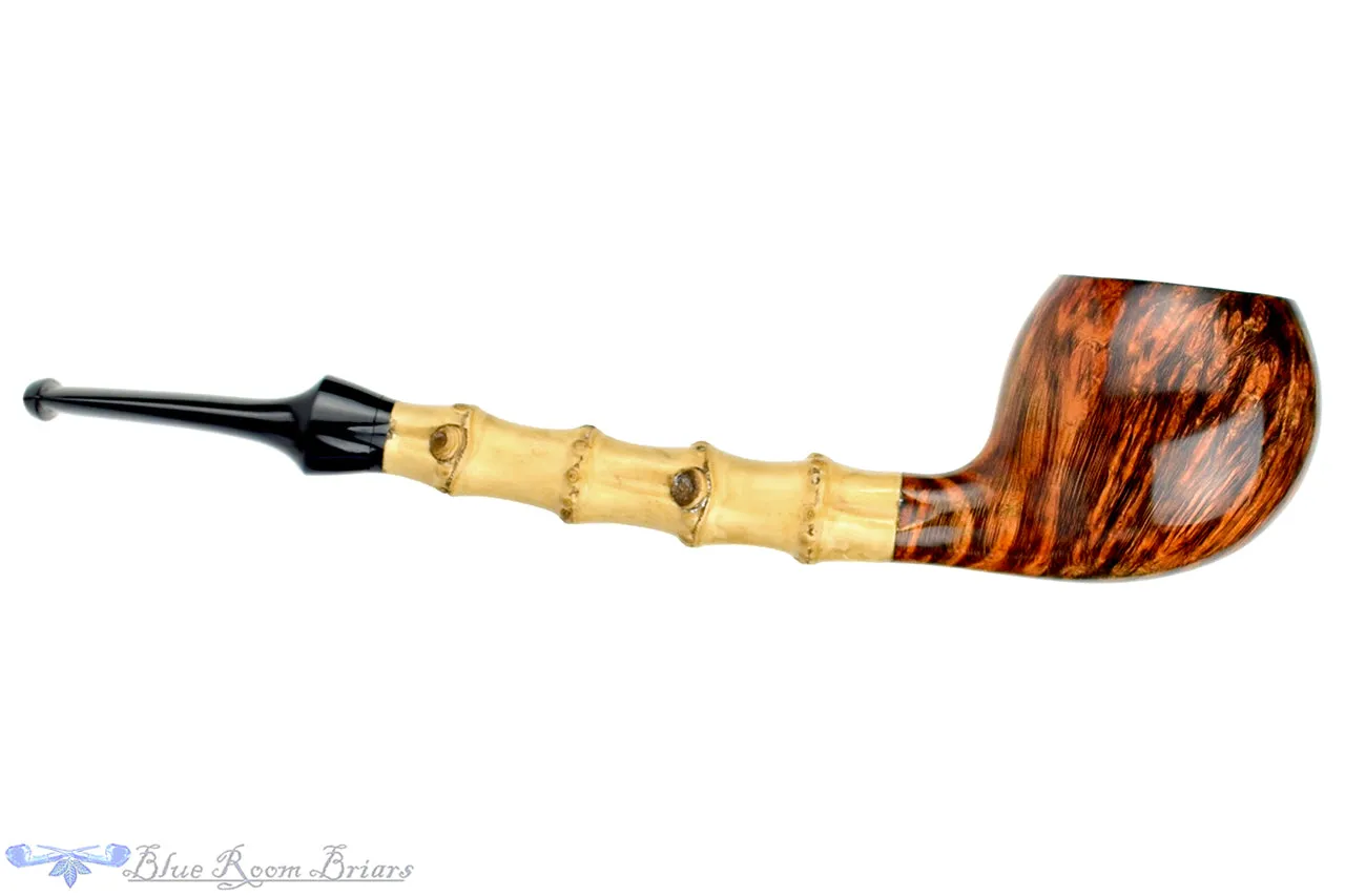 Benjamin Westerheide Pipe Tiger Striped Apple with Bamboo