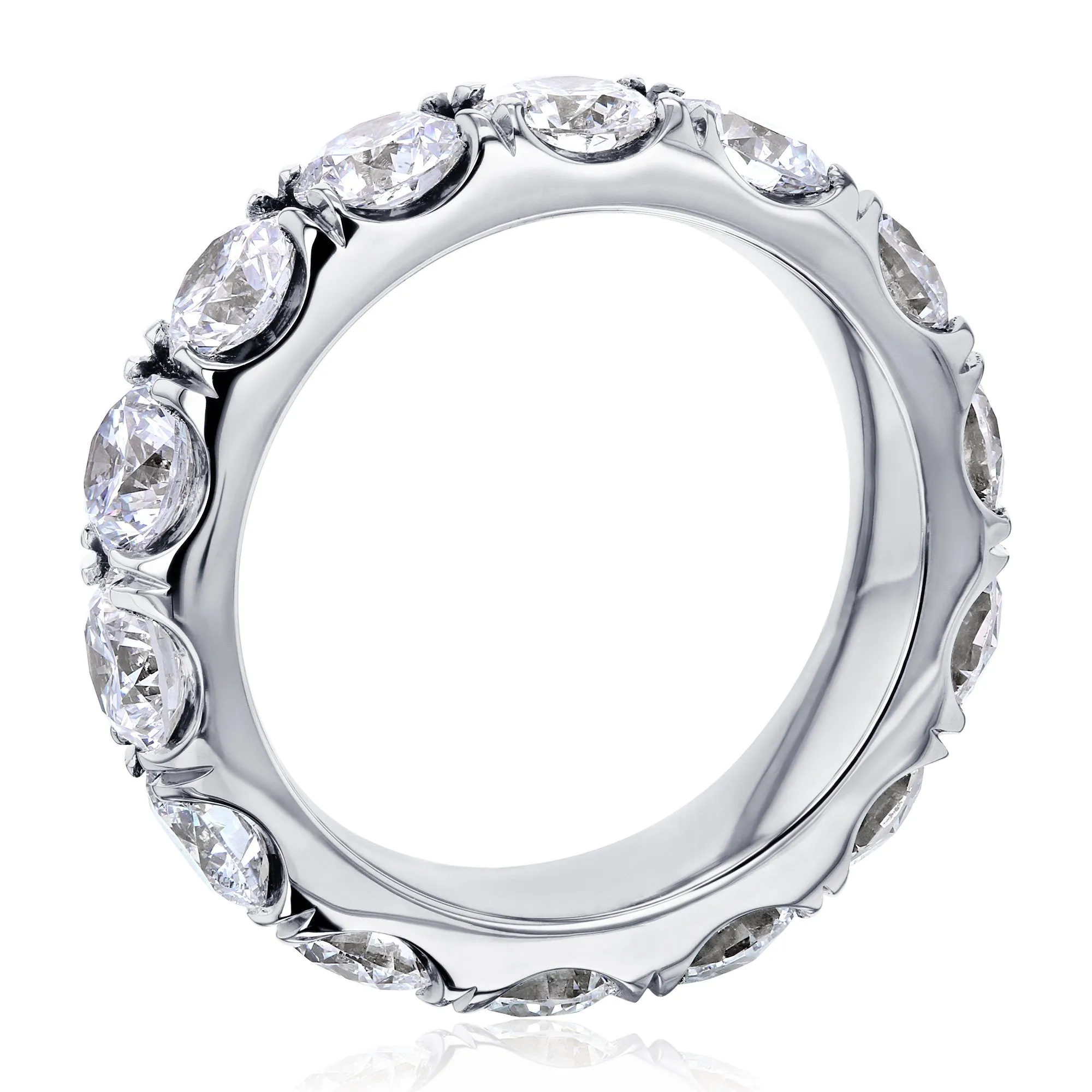 Bertha Wide Eternity Band