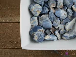 BLUE OPAL Raw Crystals - Bulk Raw Opal, Rough Opal Lot, Mexican Opal, E0054