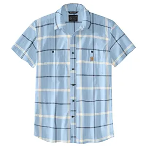 Carhartt 105701 Men's Rugged Flex Relaxed Fit Lightweight Short-Sleeve - Moonstone, Large Big Tall