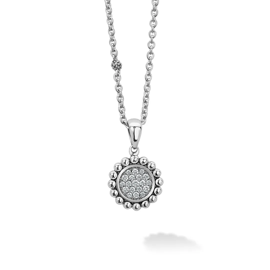 Caviar Spark Diamond Pendant Necklace