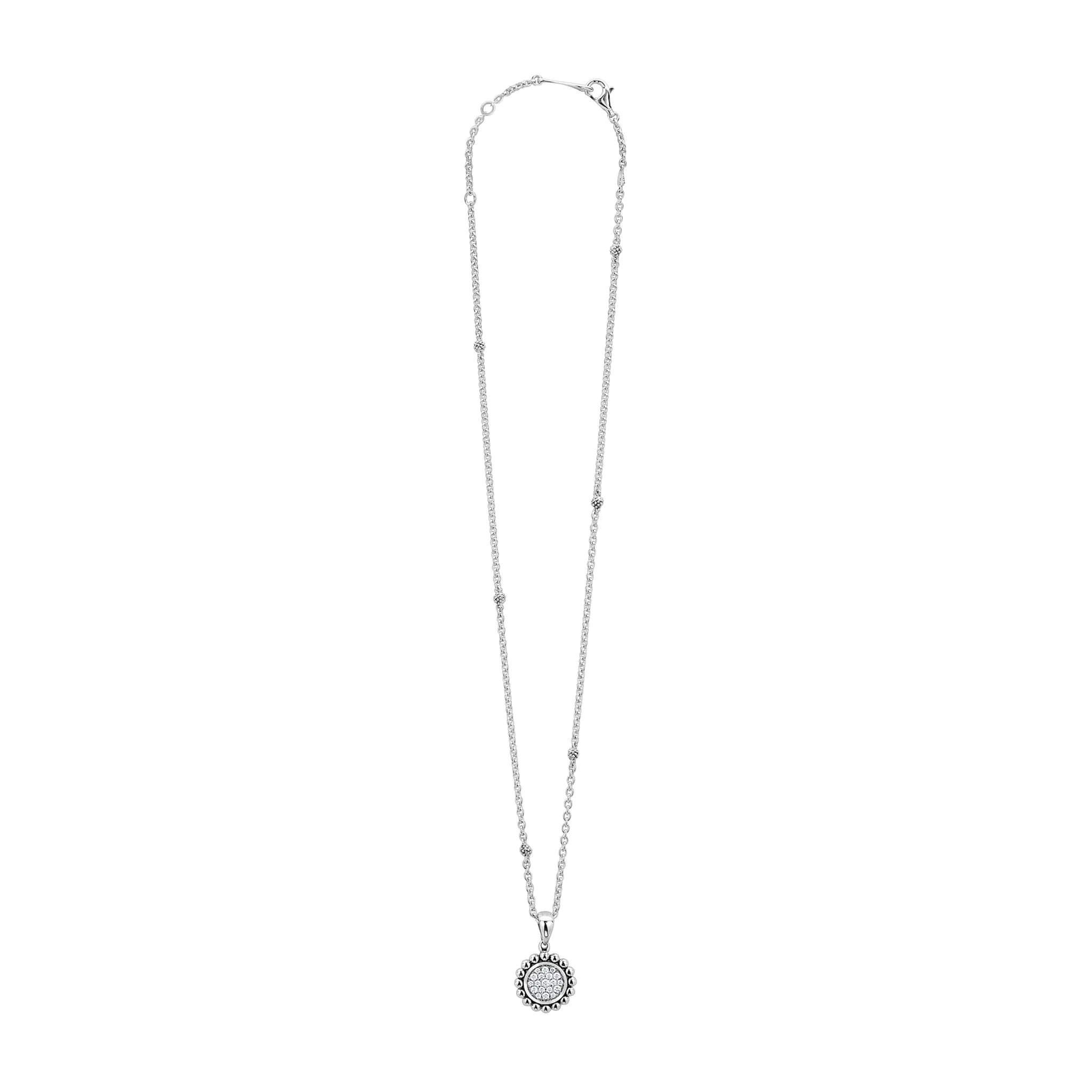 Caviar Spark Diamond Pendant Necklace