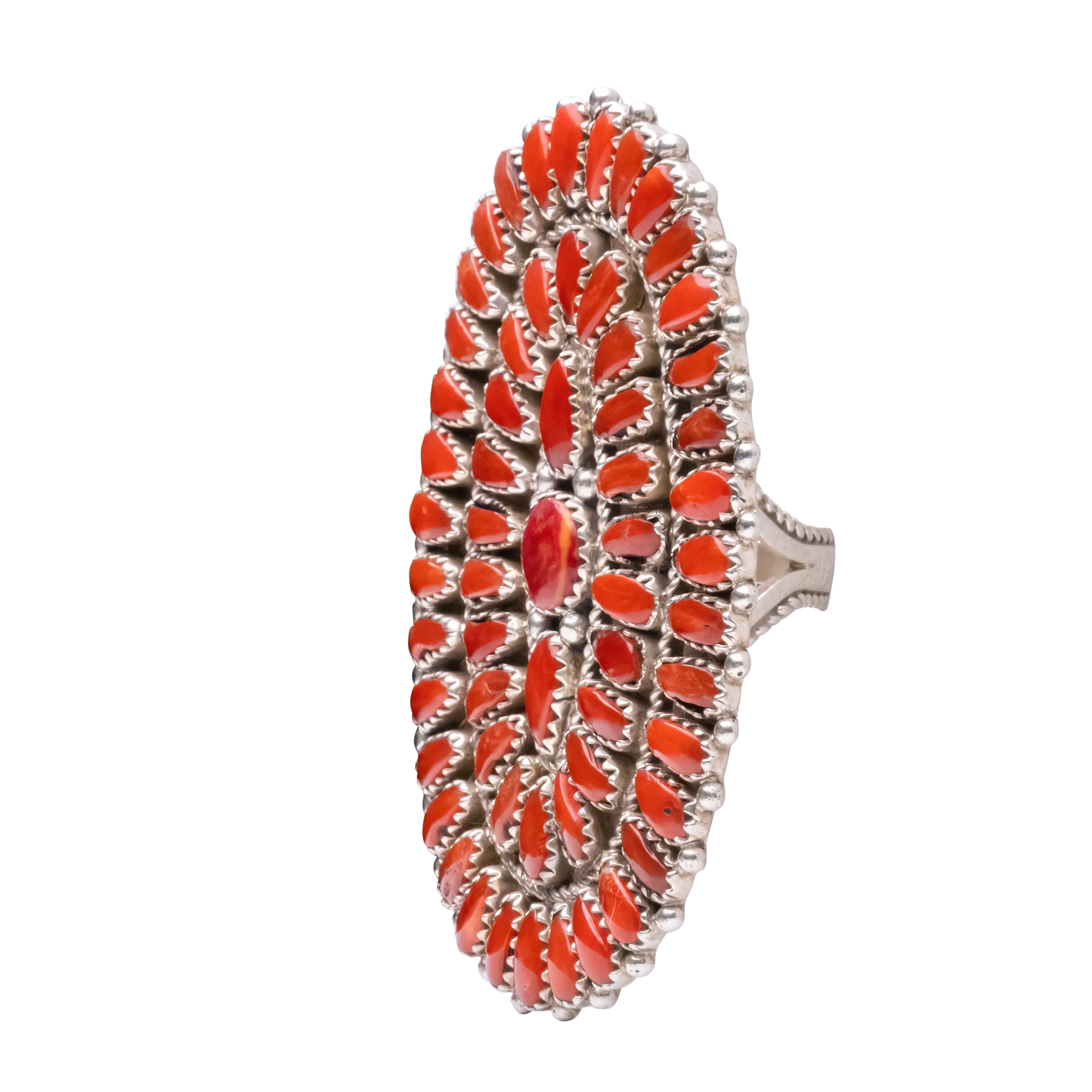 Coral Cluster Ring | Artisan Handmade