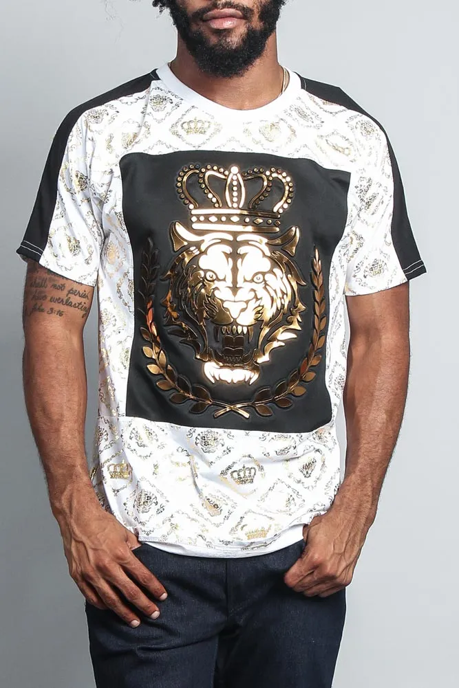 Crown Print Tiger T-Shirt