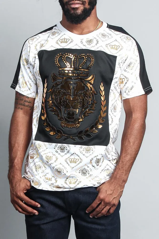 Crown Print Tiger T-Shirt