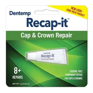 Dentemp recap-it and crown repair (N)