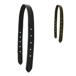 Derby Originals Double Stitched Leather Breakaway Halter Replacement Crown Available in 2 Lengths