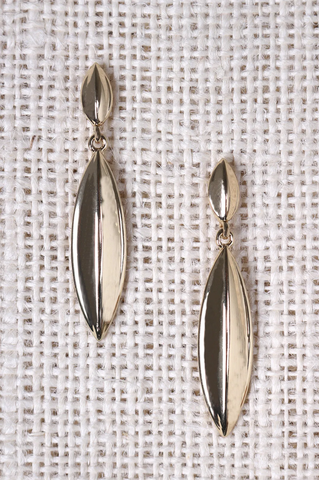 Drops Of Gold Dangle Earrings