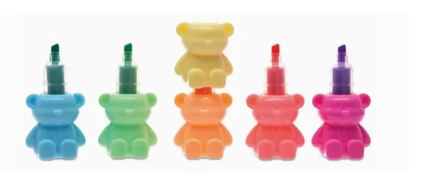 Gummy Bear Stackable Color Markers Set