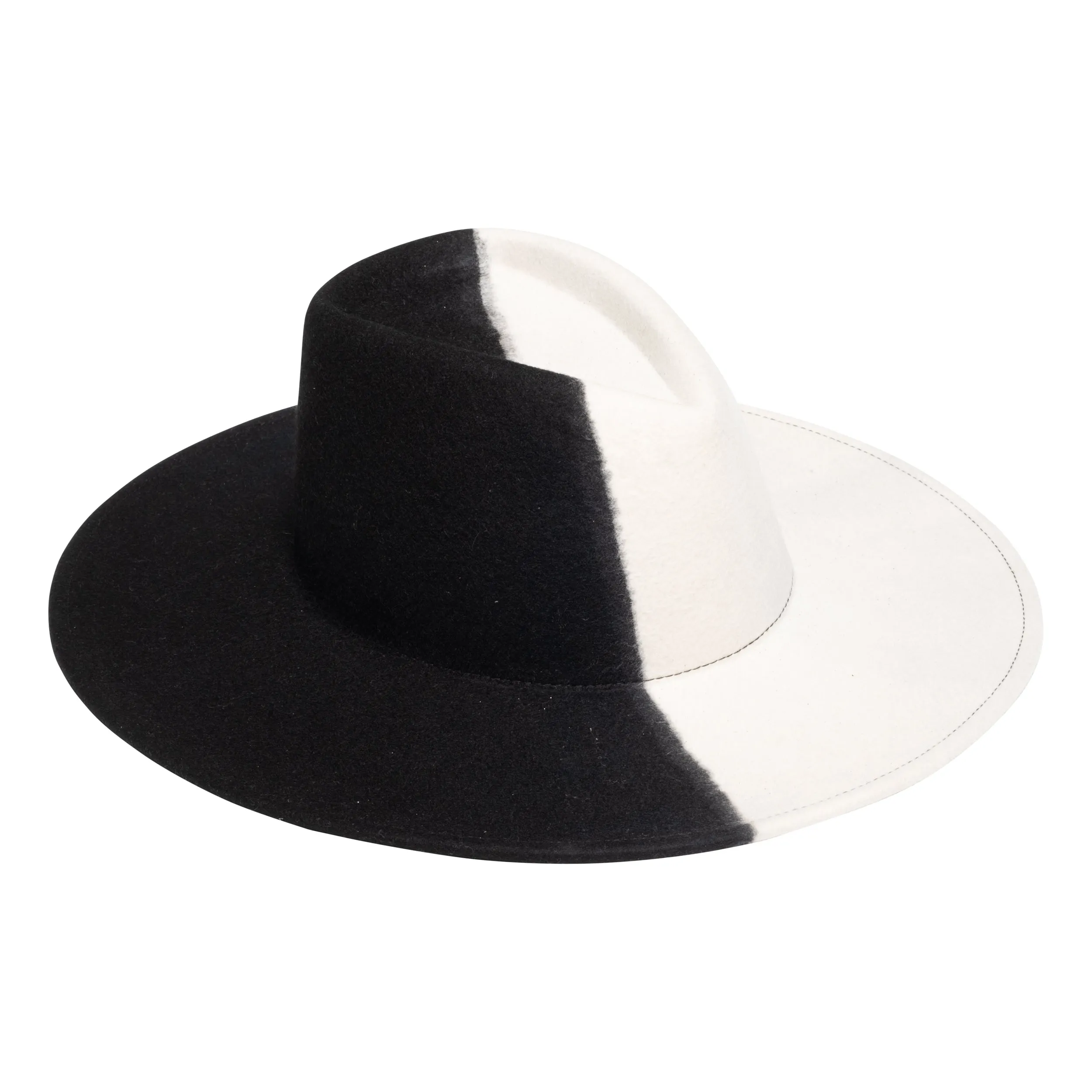 Harlowe Dip-Dyed Wool Felt Fedora