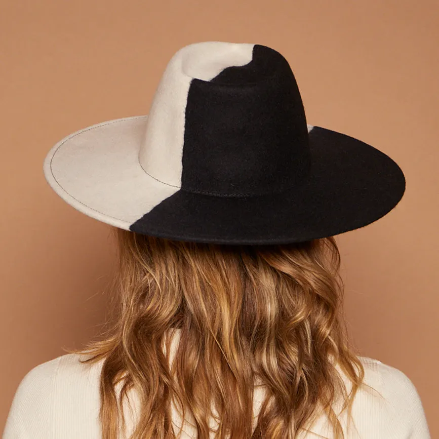 Harlowe Dip-Dyed Wool Felt Fedora