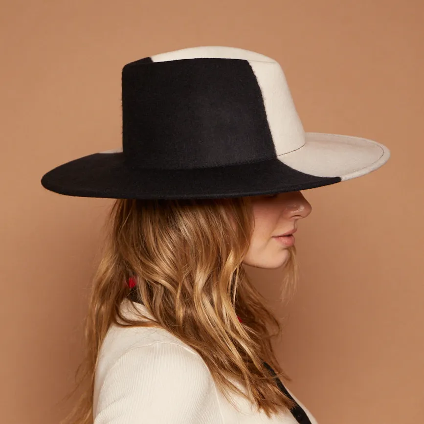 Harlowe Dip-Dyed Wool Felt Fedora