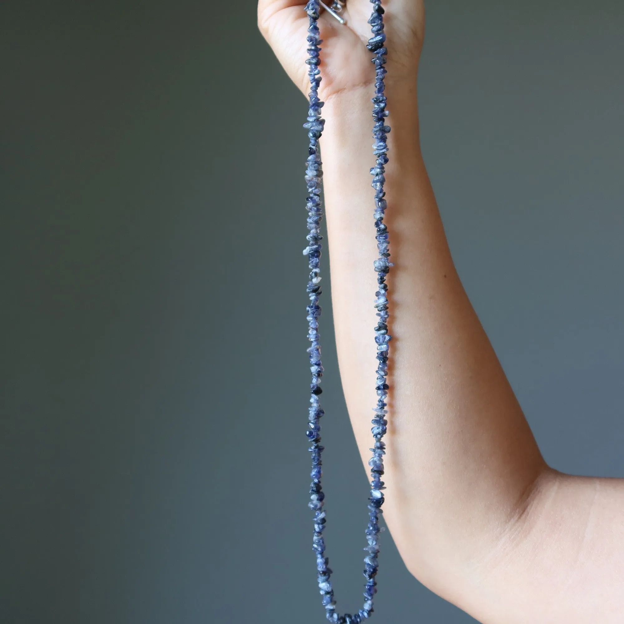 Iolite Necklace Indigo Visions of Freedom