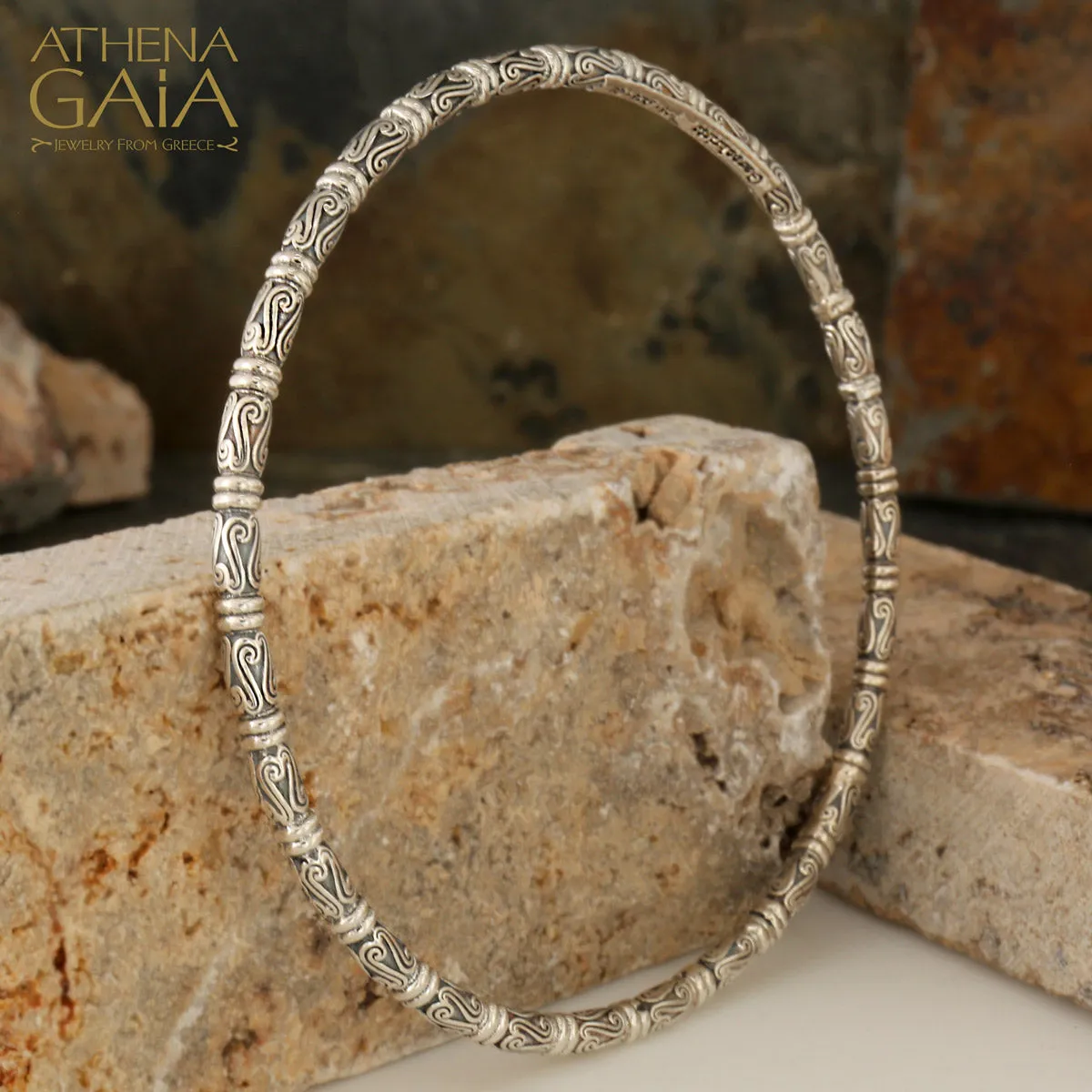 Kassandra 6524 Sterling Silver Bangle Bracelet