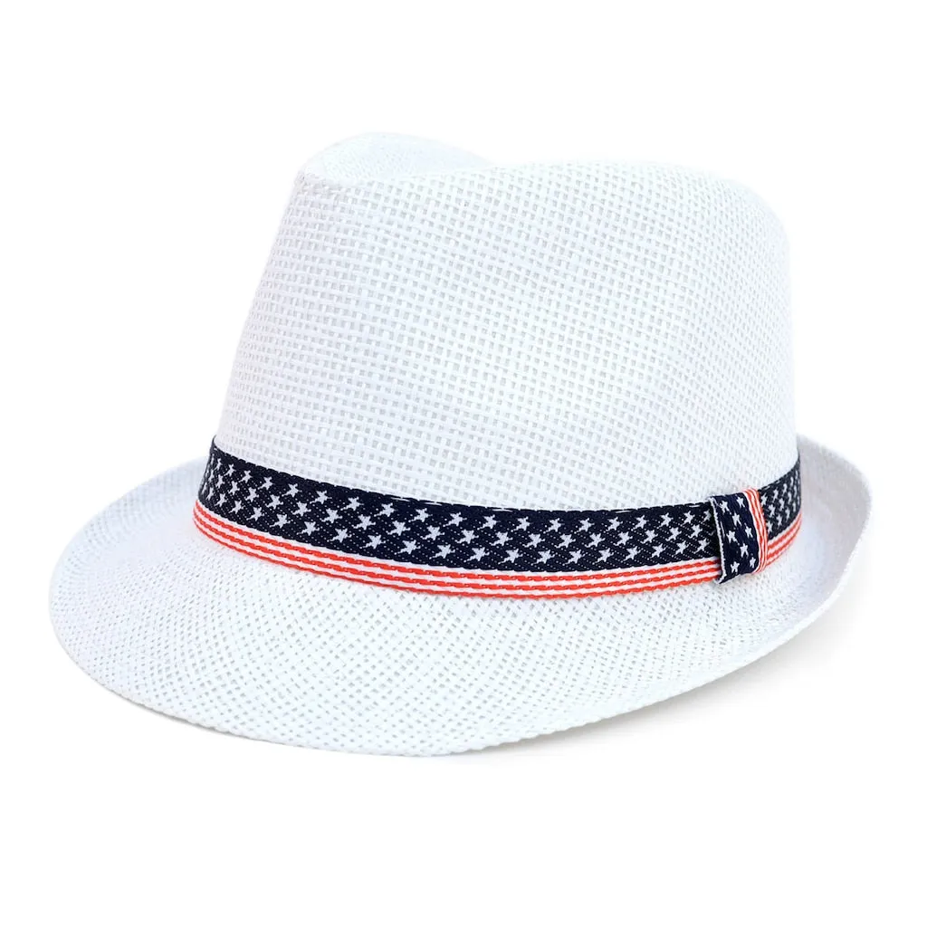 Men's 4th of July Fedora Hat