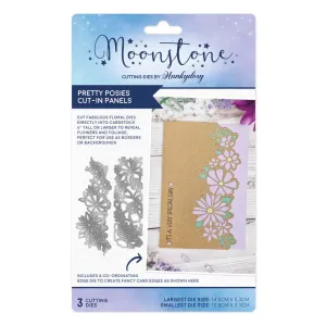 Moonstone Dies - Pretty Posies Cut-in Panels