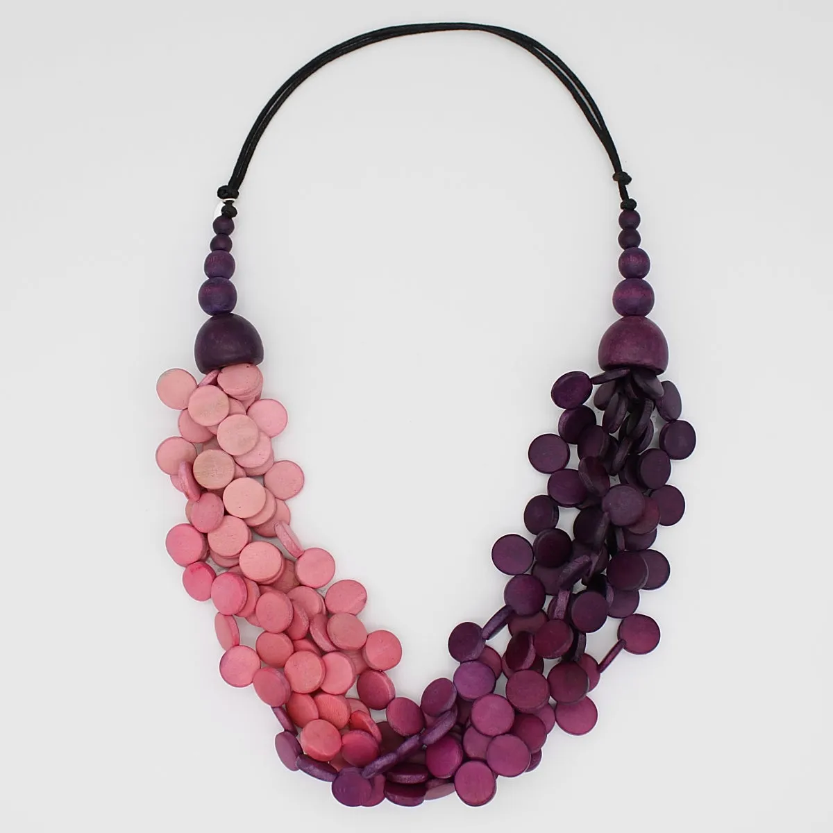 Ombre Wine Gillian Necklace