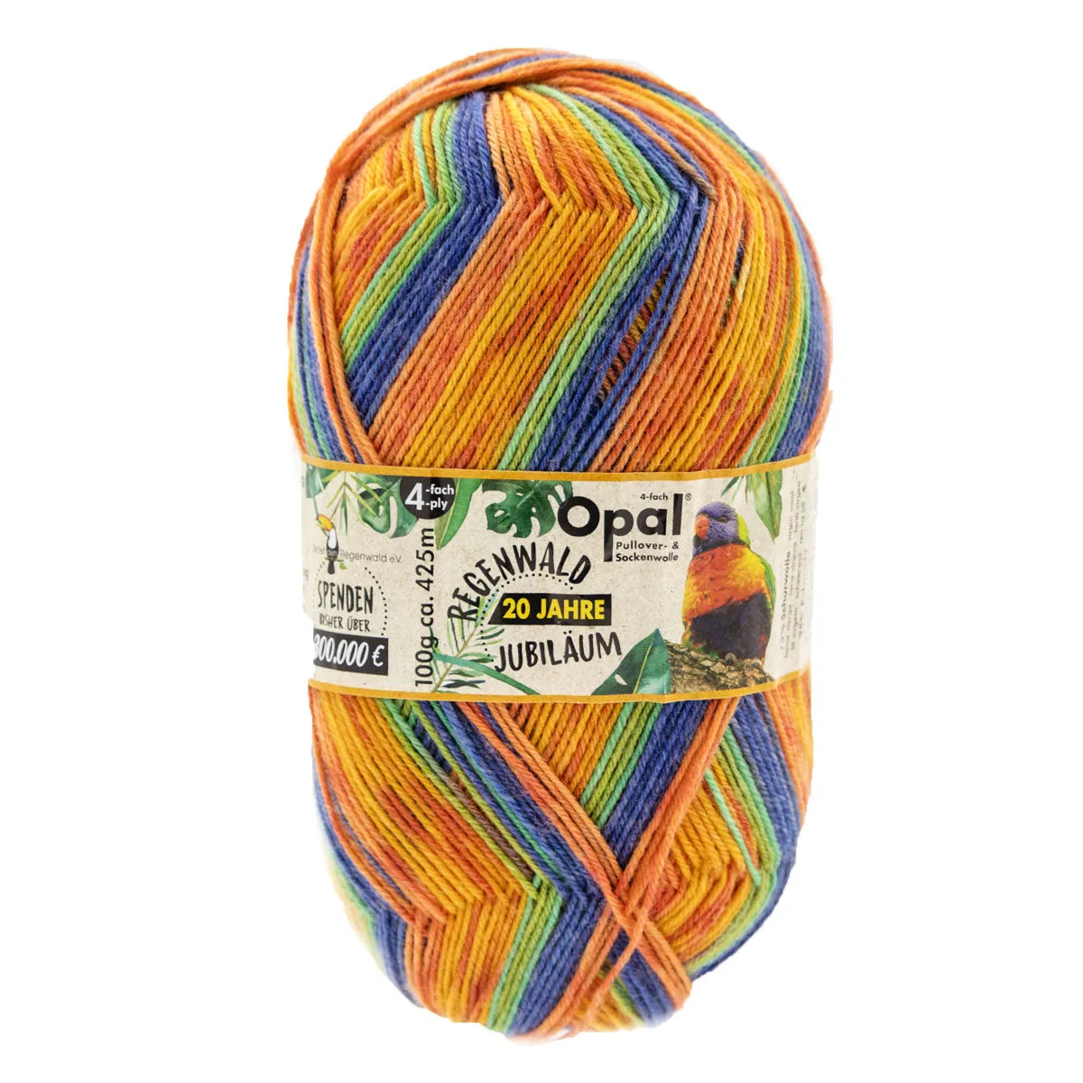 Opal Regenwald: 20th Anniversary Edition Yarn - 2671 Johnny Der Luftschiffkapitän