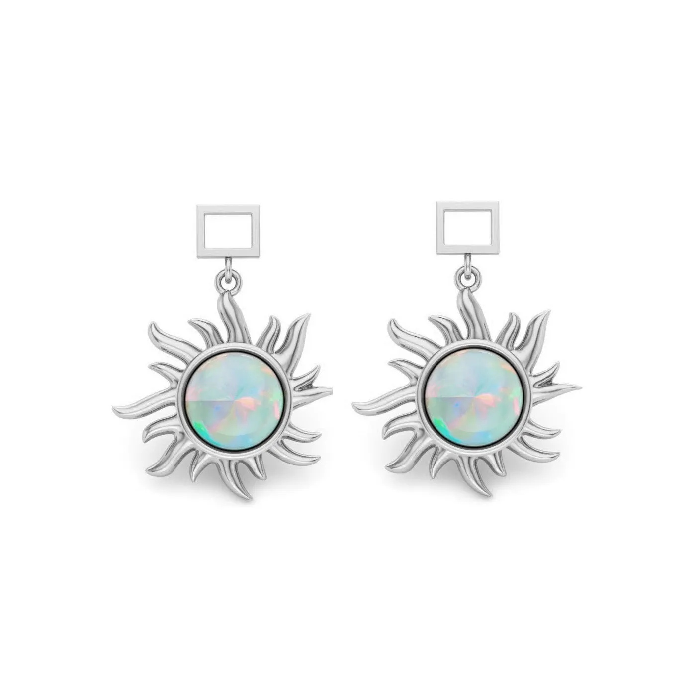 Opal Sun Charms