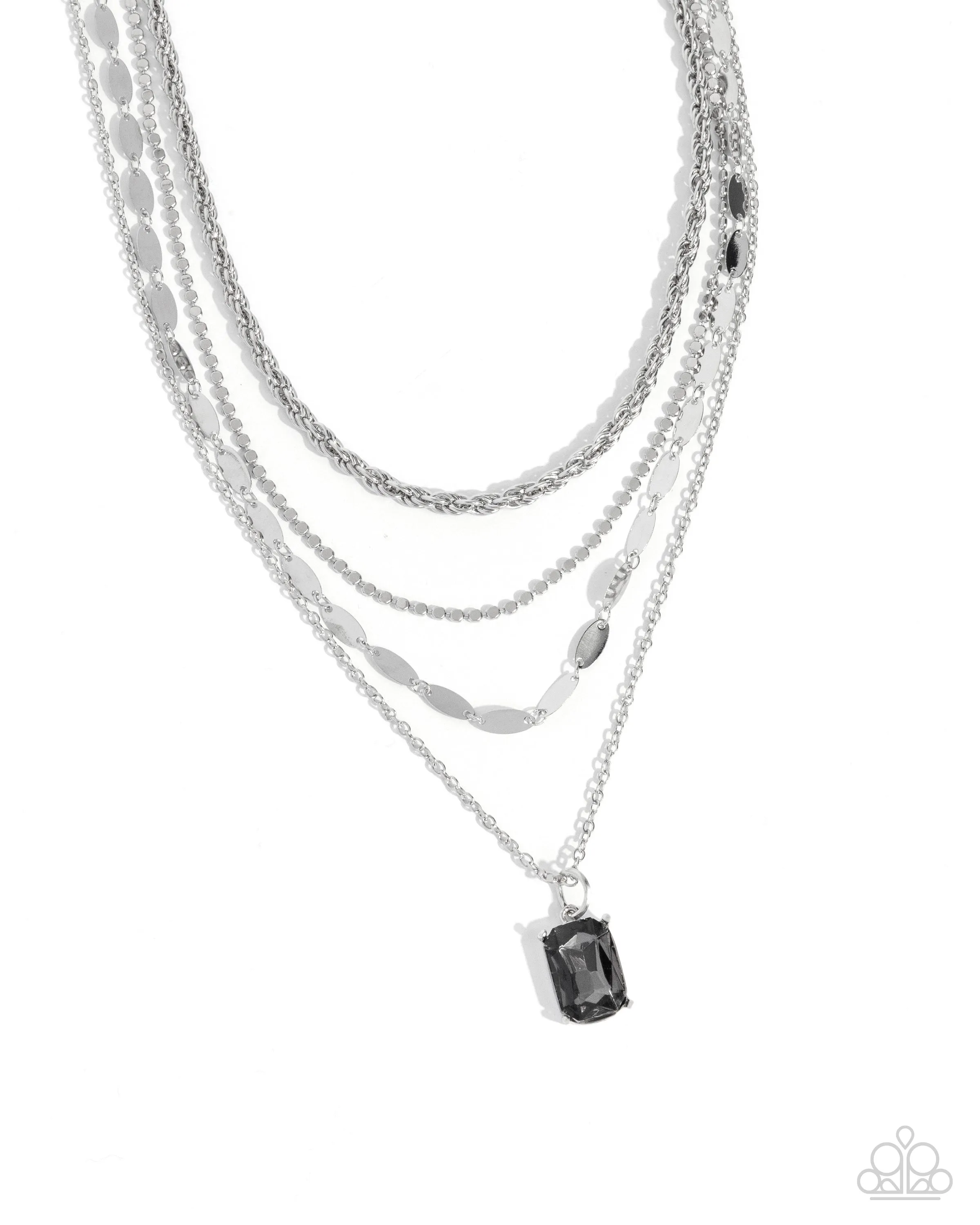 Partnership Promise - Silver Necklace - Paparazzi Accessories