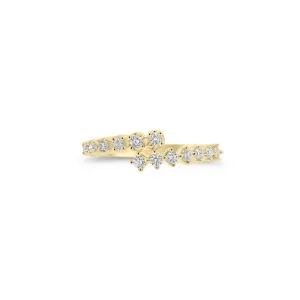 Prong-Set Diamond Wrap Ring