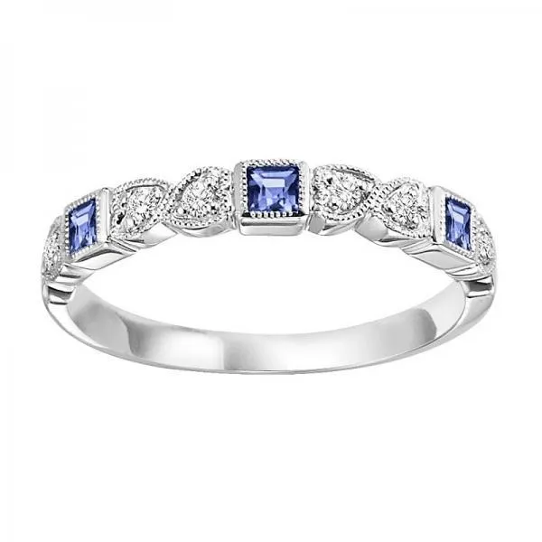 "Mixables" Collection Sapphire and Diamond Ring