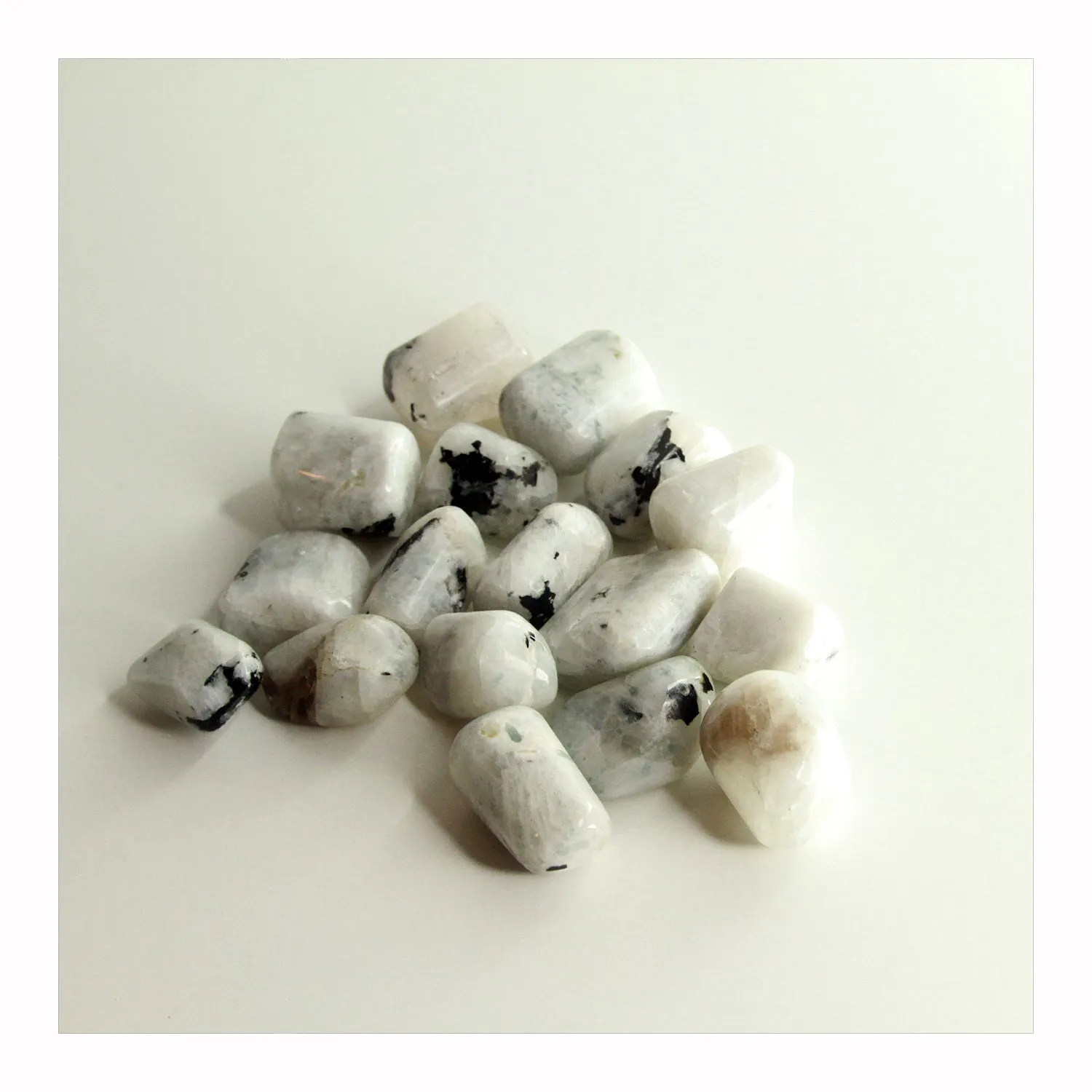 Rainbow Moonstone - Tumbled Stones