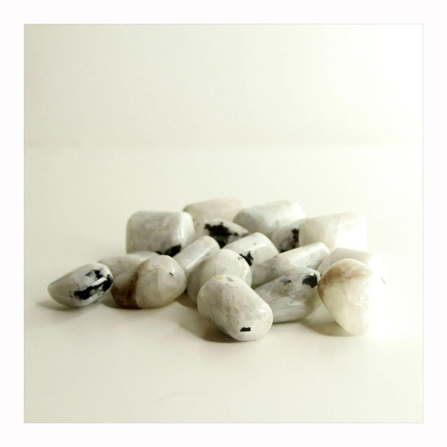 Rainbow Moonstone - Tumbled Stones