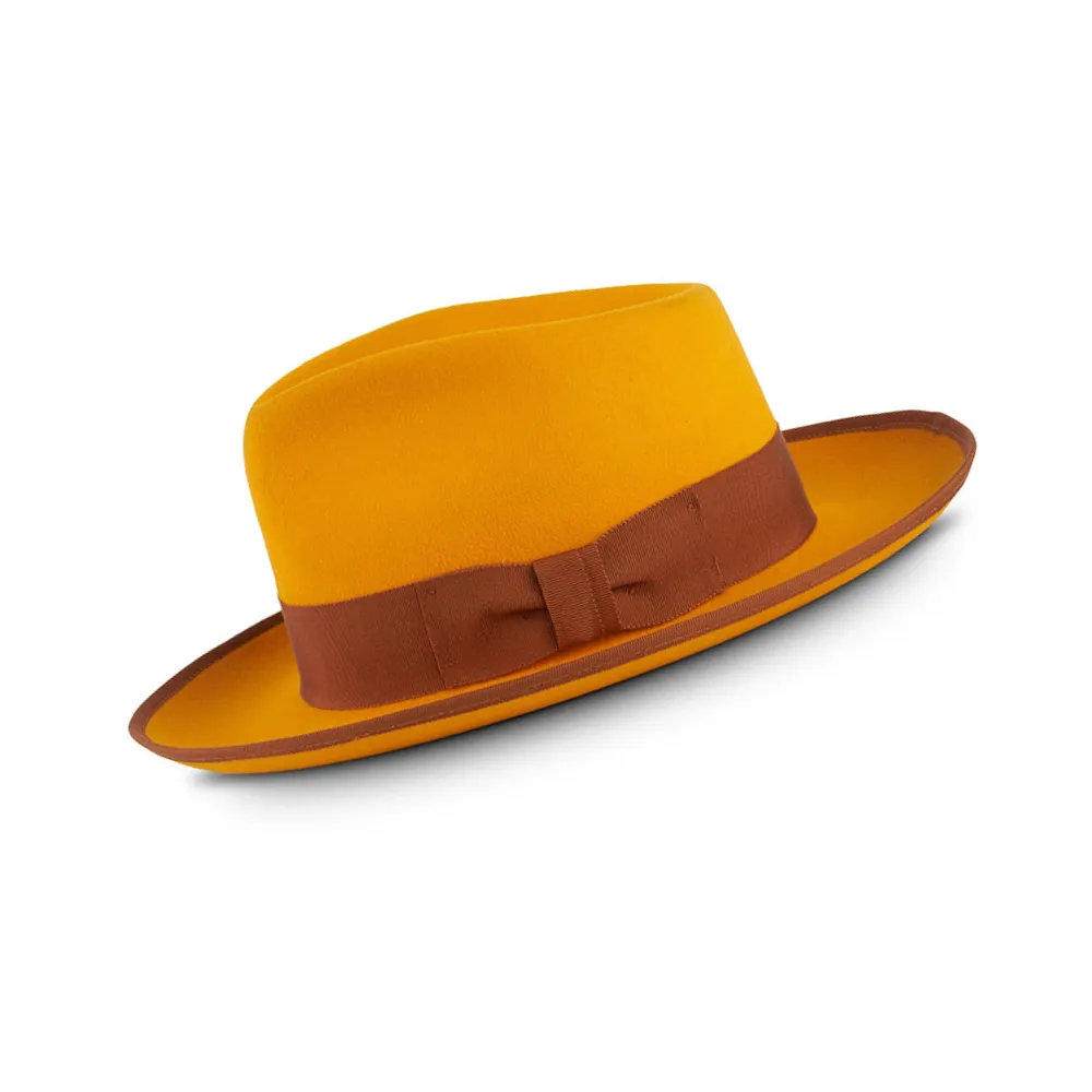 Reverie Radiance Fedora-Camel