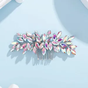 Rhinestone Decor Bridal Hair Comb