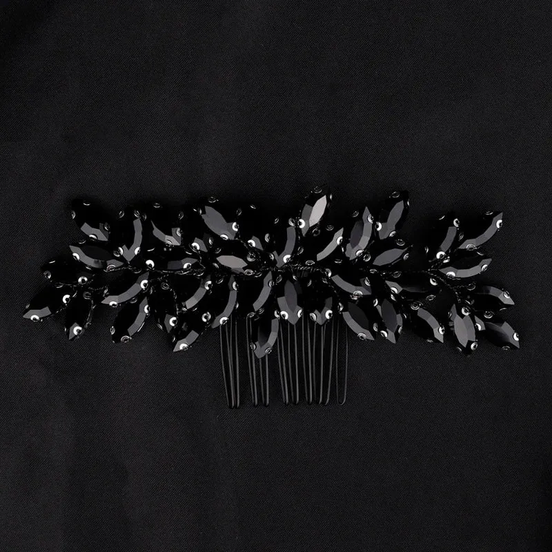 Rhinestone Decor Bridal Hair Comb