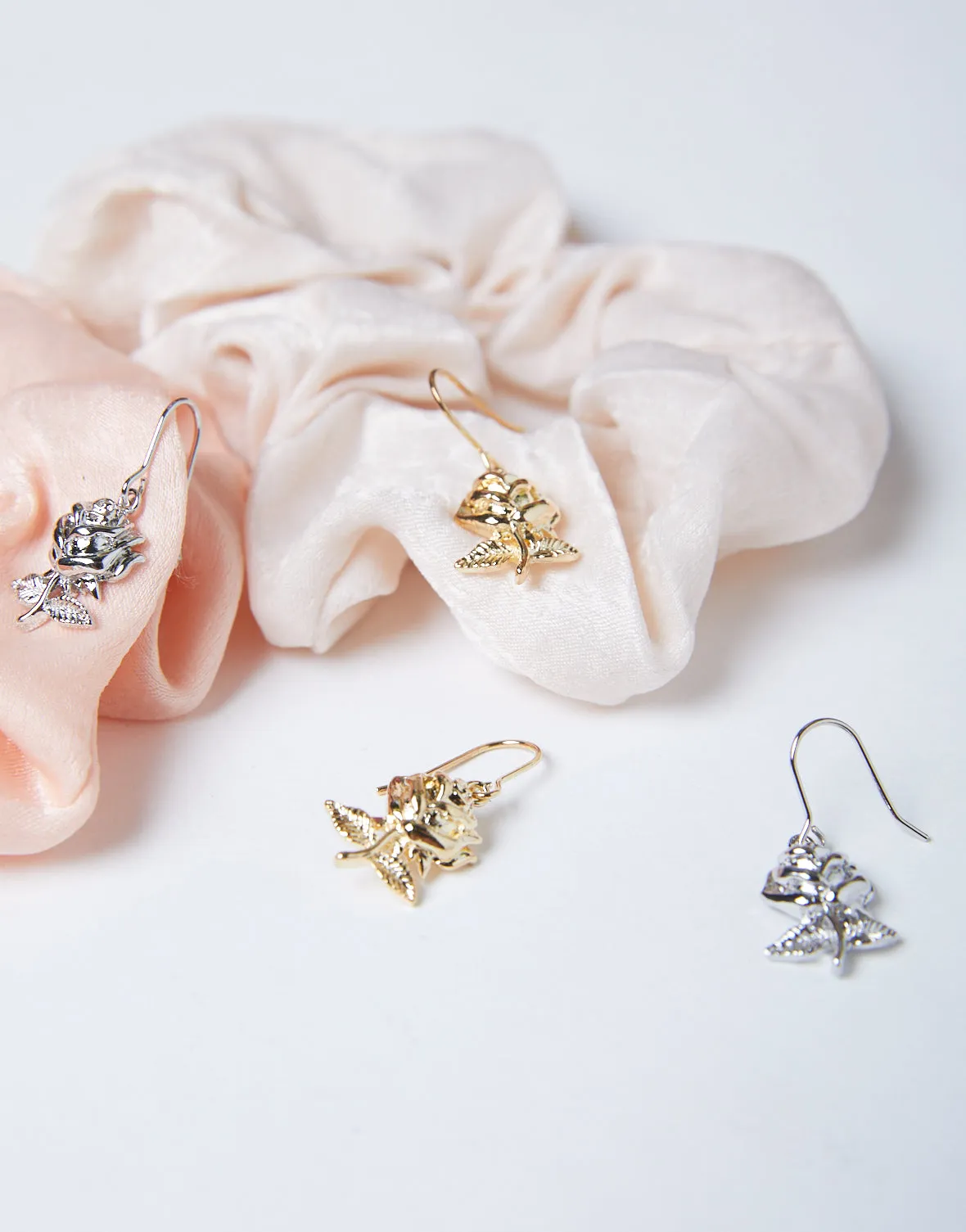 Rose Dangle Earrings