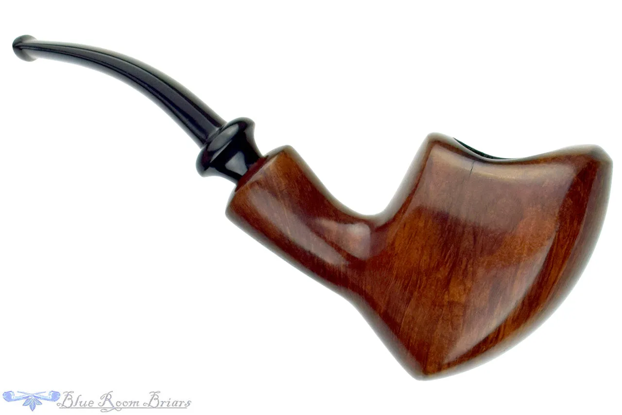 Stanwell Flame Grain (Reg Era) Bent Elephant's Foot Estate Pipe