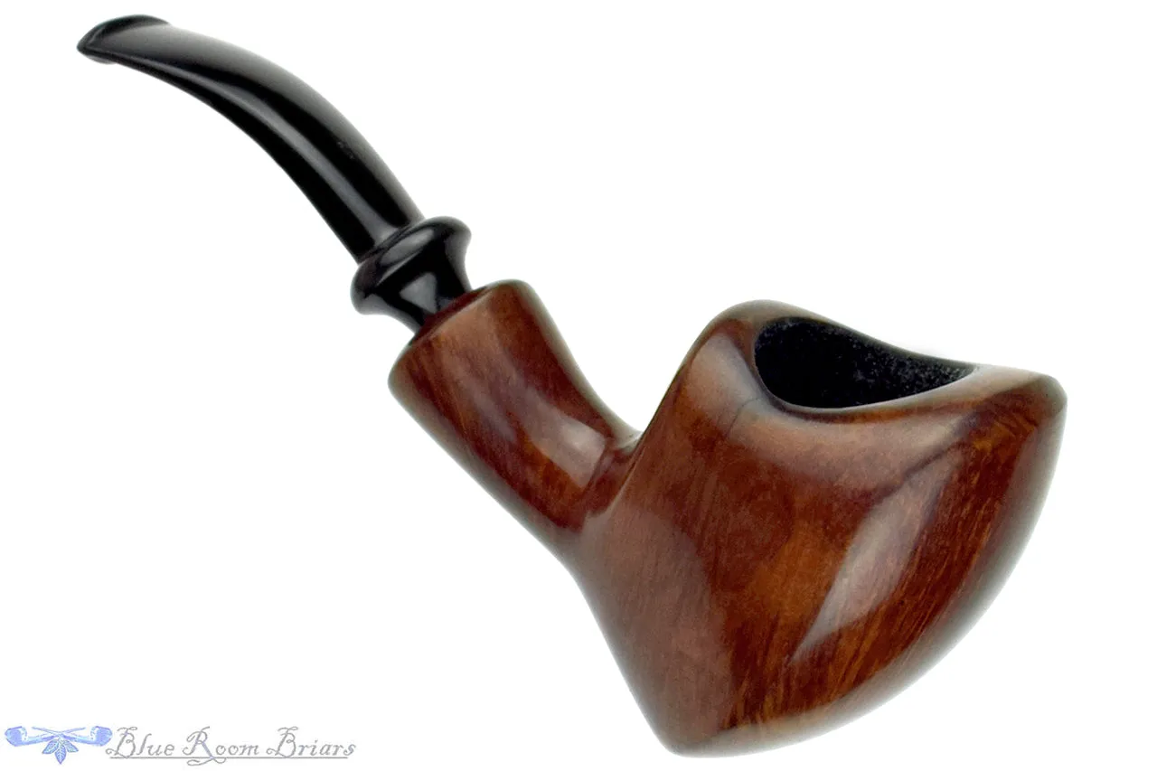 Stanwell Flame Grain (Reg Era) Bent Elephant's Foot Estate Pipe