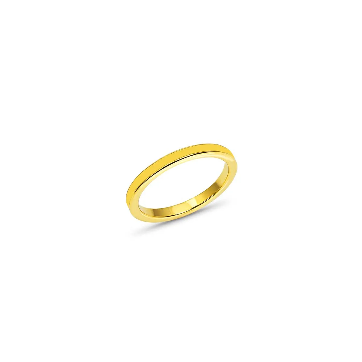 Yellow Enamel Band