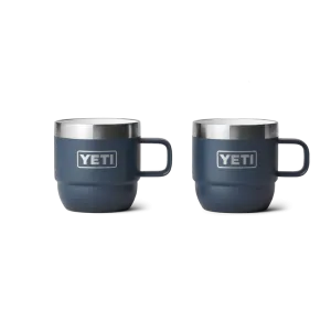 YETI Rambler 6 OZ (177ml) Stackable Espresso Mugs - Navy