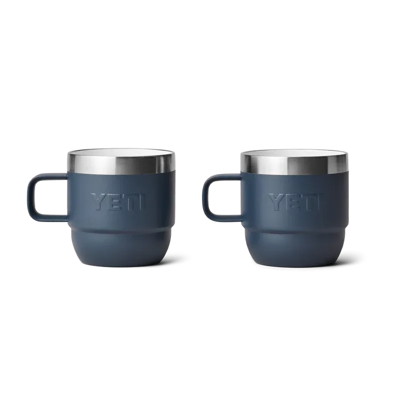 YETI Rambler 6 OZ (177ml) Stackable Espresso Mugs - Navy