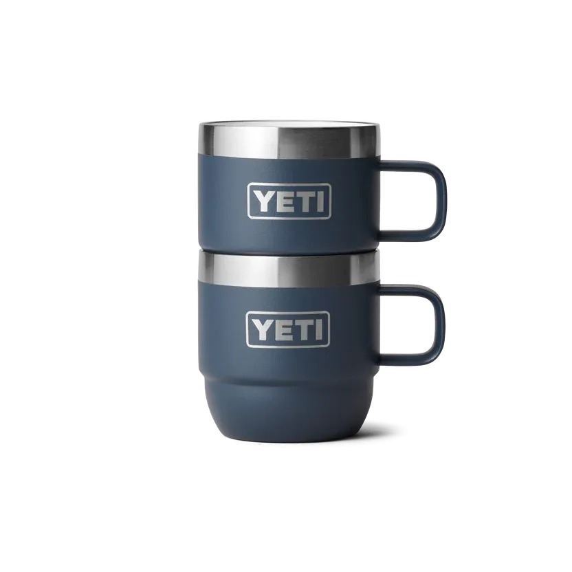 YETI Rambler 6 OZ (177ml) Stackable Espresso Mugs - Navy